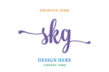 SKG lettering logo is simple, easy to understand and authoritative