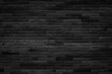 Abstract dark brick wall texture background pattern, Empty brick wall  surface texture. 