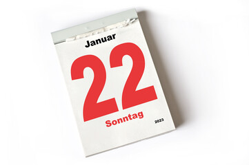 22. Januar 2023