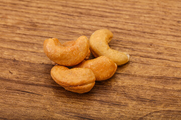 Natural organic Cashew nut heap