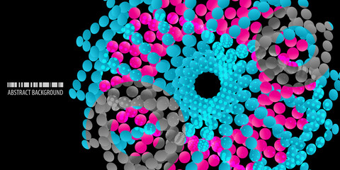 Geometric colorful abstract background vector template