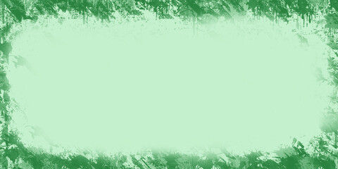 Zielone tło z ramką © Hanna