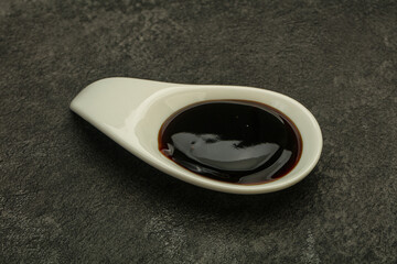 Asian cuisine - oyster sauce in the bowl