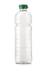 a small plastic bottle with vinegar