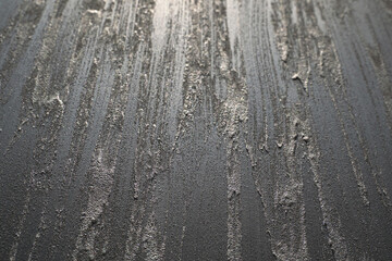 Concrete rough background. Street ceramic product. Ground stone table. Dirty rustic backdrop. Facade grunge rock. Graphic wave template. Urban smooth wallpaper. Ancient material