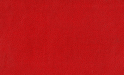 Red Leather Texture Surface Fabric Background Material