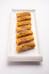 Indian milk cake or alwar ka mawa