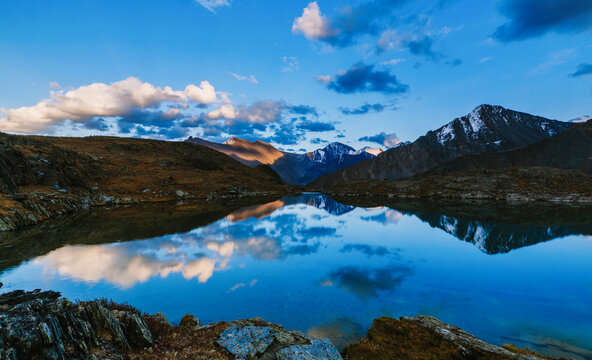 Akkem Valley in Altai Mountains Natural Park