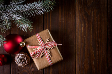 Picture with a gift.