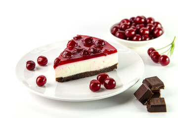 Cherry cheesecake
