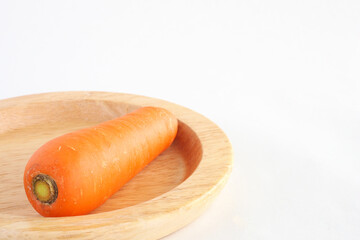 にんじん｜ニンジン｜人参｜白背景｜左寄せ