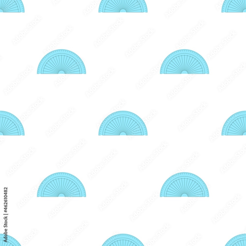 Poster protractor pattern seamless background texture repeat wallpaper geometric vector
