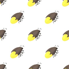 Firefly bug pattern seamless background texture repeat wallpaper geometric vector