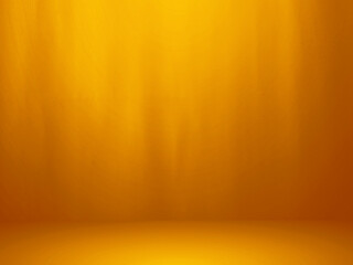 Elegant and beautiful studio background. Orange and yellow background.