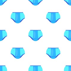 Blue women control briefs pattern seamless background texture repeat wallpaper geometric vector