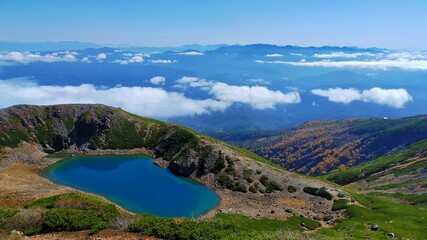 Fototapeta premium lake in the mountains