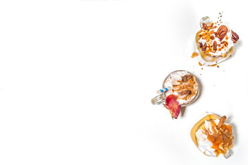 Apple, pumpkin and pecan pie smoothie