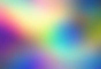 Obraz premium Colorful formless blur stripes abstract background. Bright shiny gradient illustration.