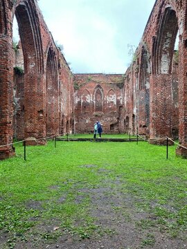 Kaliningrad region Znamensk. Saint Yakov's Lutheran church