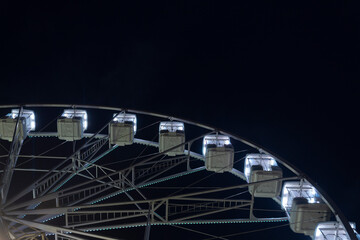  Ferris wheel at local holidays in Ávila, Spain 