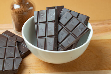 chocolate with nuts