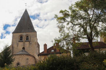 Fototapeta na wymiar Centre- Loiret - Yèvre-le-Chatel - Eglise Saint-Gault