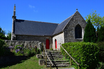 Port Manech; France - may 16 2021 : Saint Nicolas chapel
