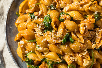 Homemade Autumn Pumpkin Pasta