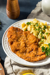 Homemade German Pork Schnitzel