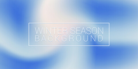 Winter Vibes Color Oil Painting Blur Artistic Texture Background. Wintry Season Acrylic Watercolor Artwork Backdrop Design Banner Template.