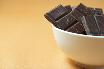 chocolate in a bowl