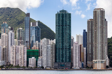 Fototapeta na wymiar Private housing of Hong Kong - Western