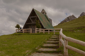 old house in the mountains