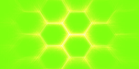 abstract background with hexagons