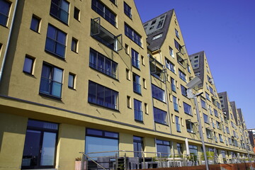Speicherstadt  Rheinauhafen. Cologne, Germany