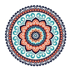 vintage circle ornament vector design