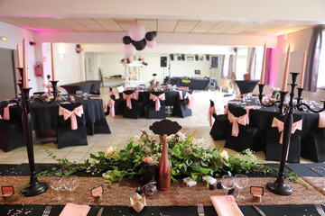 table décoration mariage baptême fête