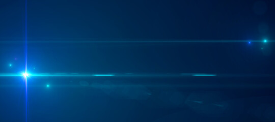 Creative glowing wide blue background with mock up place. Landing page concept.