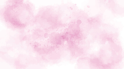 pink watercolor wet splash background digital painting