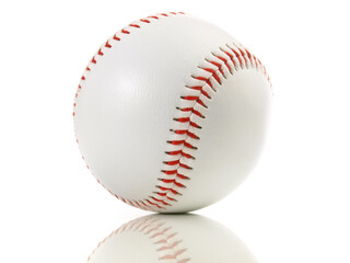 Isolated Baseball on white Background