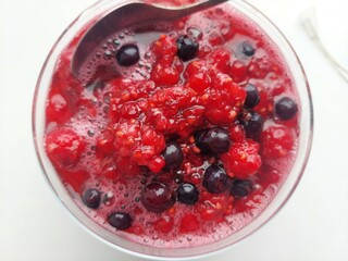 raspberry and blackberry jam