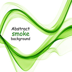 Abstract background with colorful bright smoke