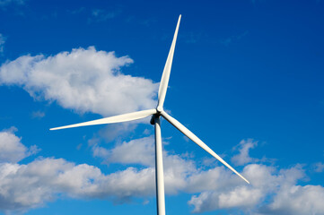 wind turbine against sky