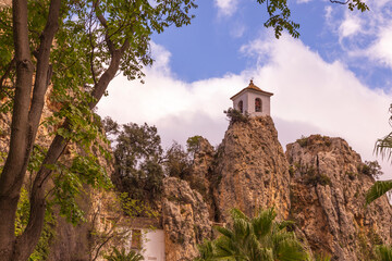 Fototapeta na wymiar El Castell de Guadalest, spain