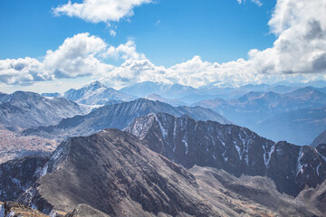 Front Range Mountains in Colorado