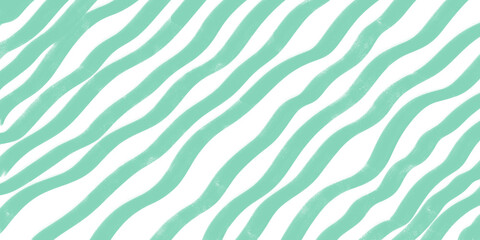 green pattern background with waves