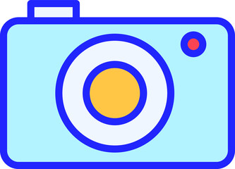 Camera Isolated Vector icon which can easily modify or edit

