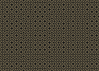 Abstract Geometric Pattern generative computational art illustration