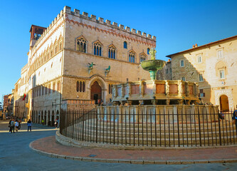 Piazza IV Novembre,Perugia,Italy