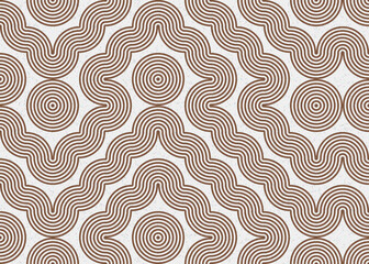 Abstract Geometric Pattern generative computational art illustration